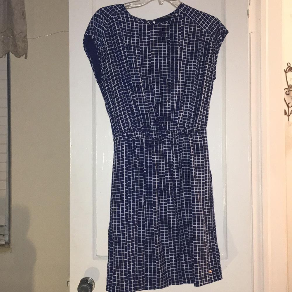 Tommy Hilfiger casual short sleeve navy blue dress